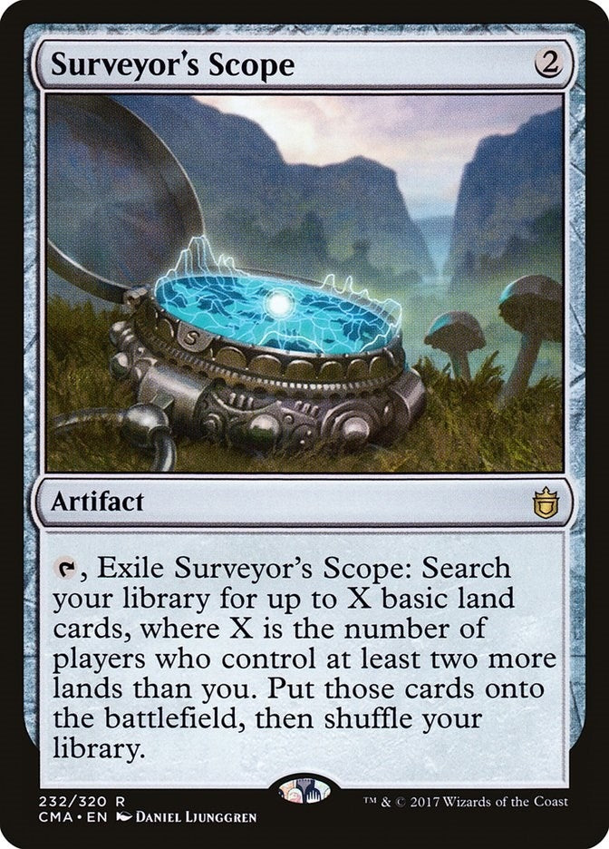 Image for Surveyor's Scope (Commander Anthology) (232) - Magic: The Gathering