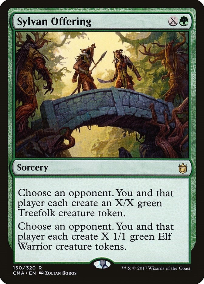 Image for Sylvan Offering (Commander Anthology) (150) - Magic: The Gathering
