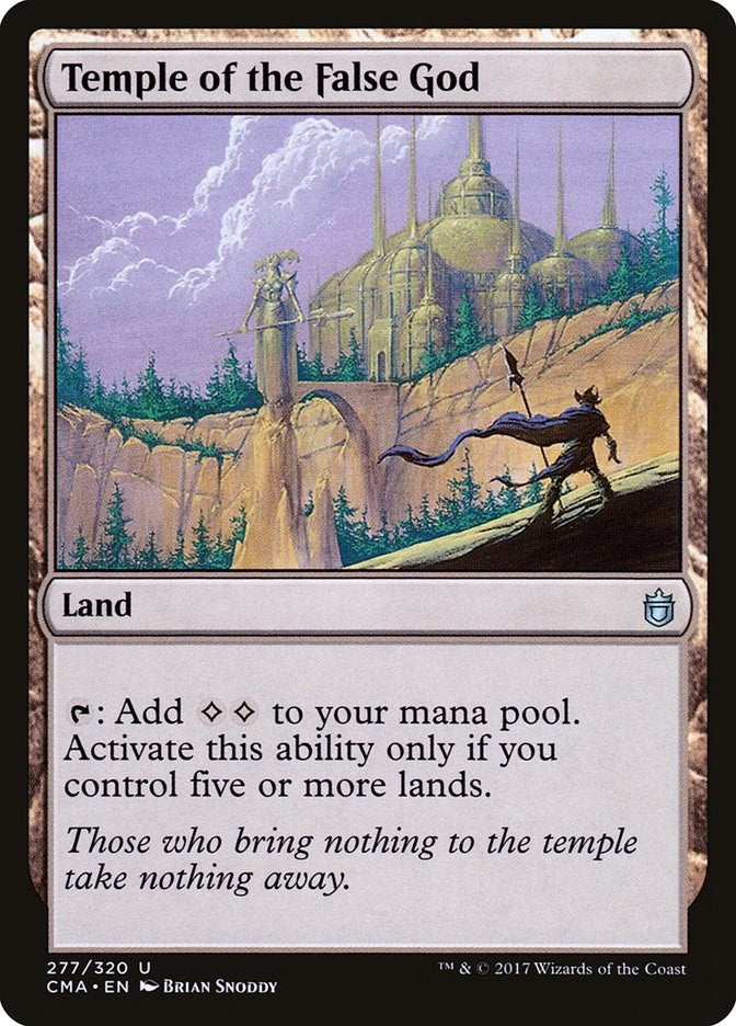 Image for Temple of the False God (Commander Anthology) (277) - Magic: The Gathering