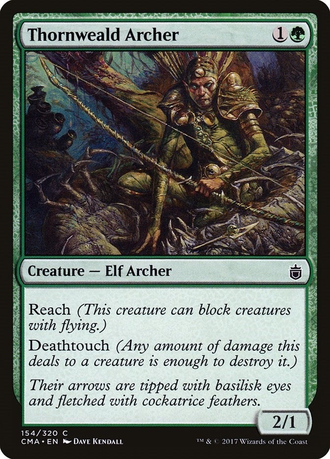 Image for Thornweald Archer (Commander Anthology) (154) - Magic: The Gathering