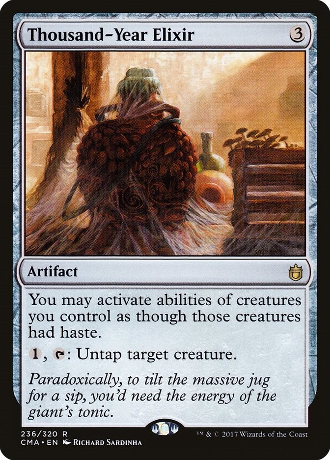 Image for Thousand-Year Elixir (Commander Anthology) (236) - Magic: The Gathering