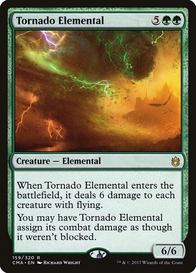 Image for Tornado Elemental (Commander Anthology) (159) - Magic: The Gathering