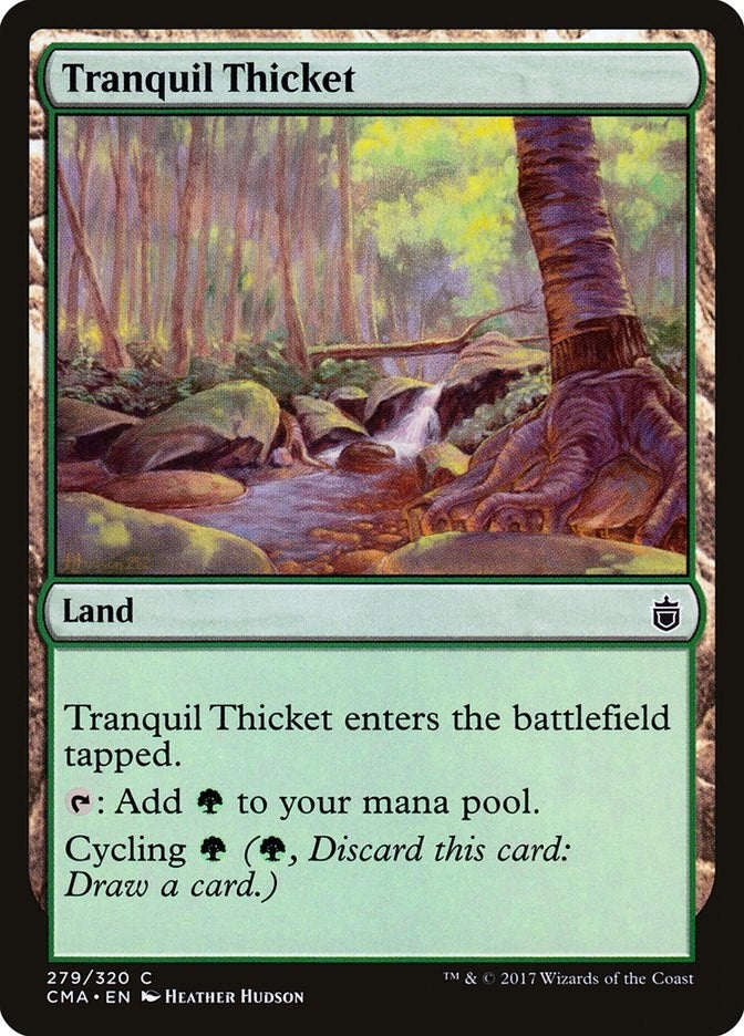 Image for Tranquil Thicket (Commander Anthology) (279) - Magic: The Gathering