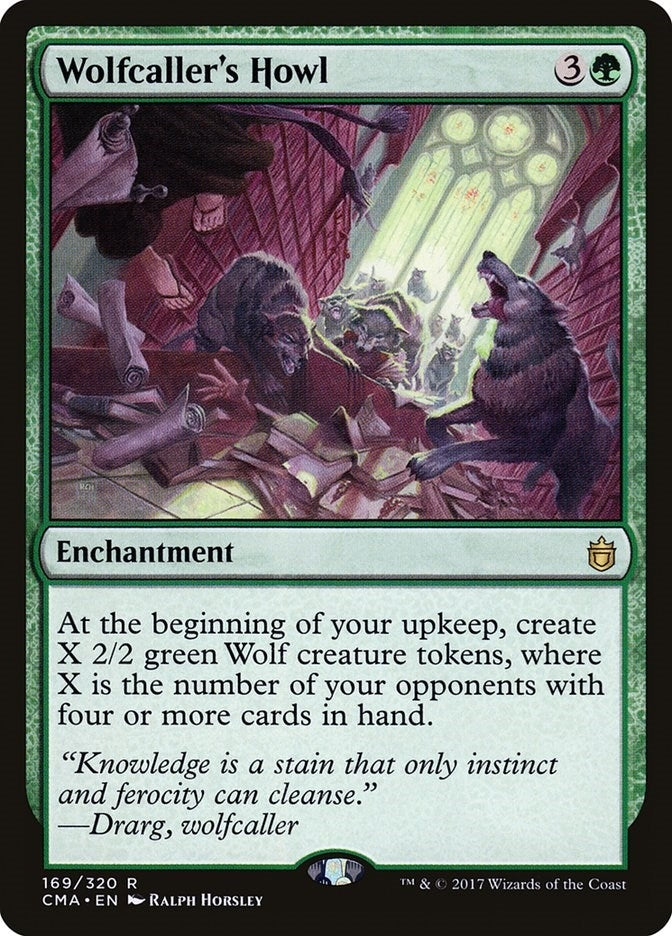 Image for Wolfcaller's Howl (Commander Anthology) (169) - Magic: The Gathering