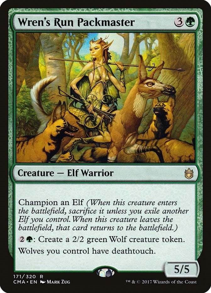 Image for Wren's Run Packmaster (Commander Anthology) (171) - Magic: The Gathering