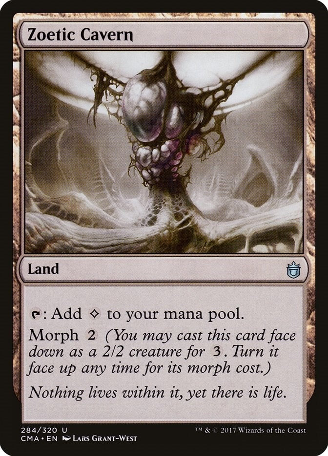 Image for Zoetic Cavern (Commander Anthology) (284) - Magic: The Gathering