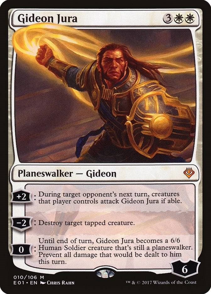 Image for Gideon Jura (Archenemy: Nicol Bolas) (10) - Magic: The Gathering