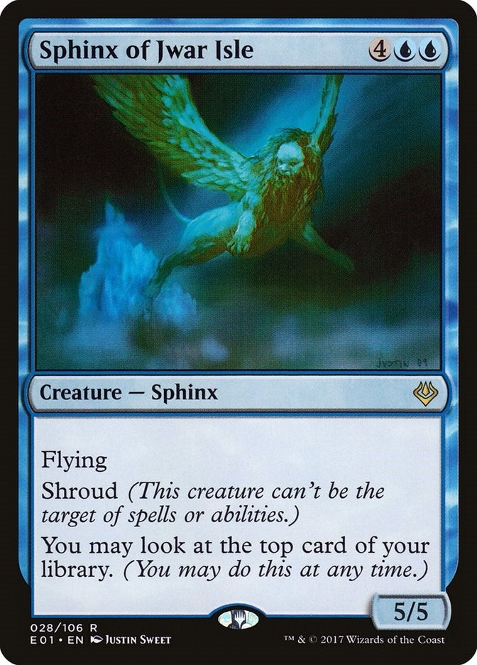 Image for Sphinx of Jwar Isle (Archenemy: Nicol Bolas) (28) - Magic: The Gathering