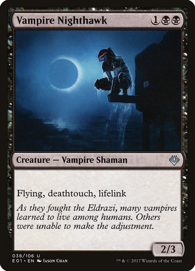 Image for Vampire Nighthawk (Archenemy: Nicol Bolas) (38) - Magic: The Gathering
