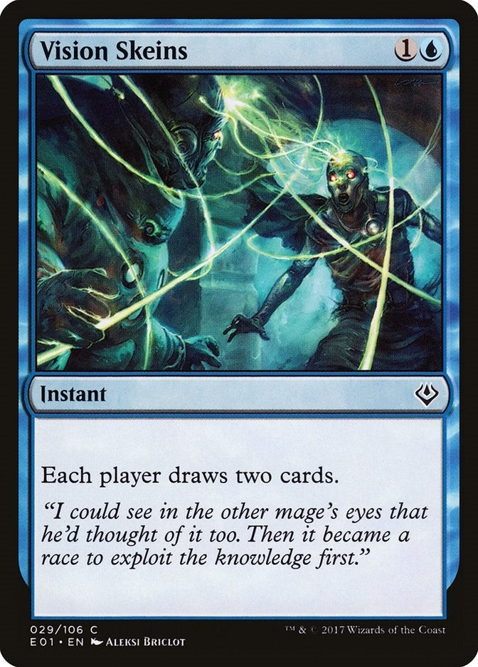 Image for Vision Skeins (Archenemy: Nicol Bolas) (29) - Magic: The Gathering