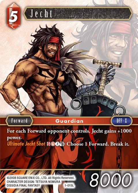 Image for Jecht (Opus I) (1-015L) - Final Fantasy TCG