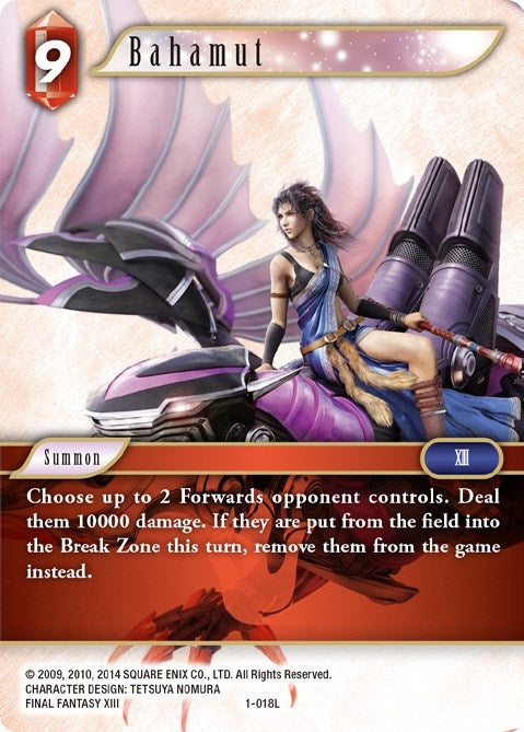 Image for Bahamut (Opus I) (1-018L) - Final Fantasy TCG