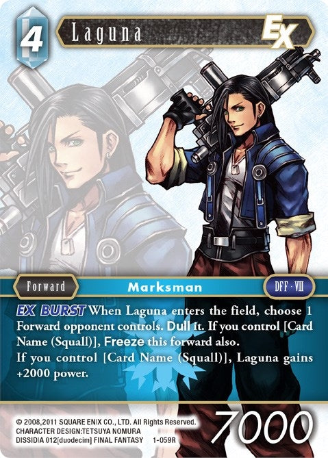 Image for Laguna EX (Opus I) (1-059R) - Final Fantasy TCG