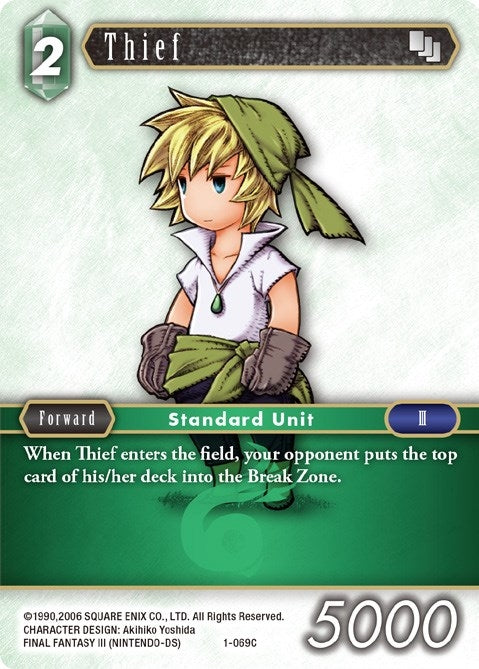 Image for Thief (Ingus) (Opus I) (1-069C) - Final Fantasy TCG