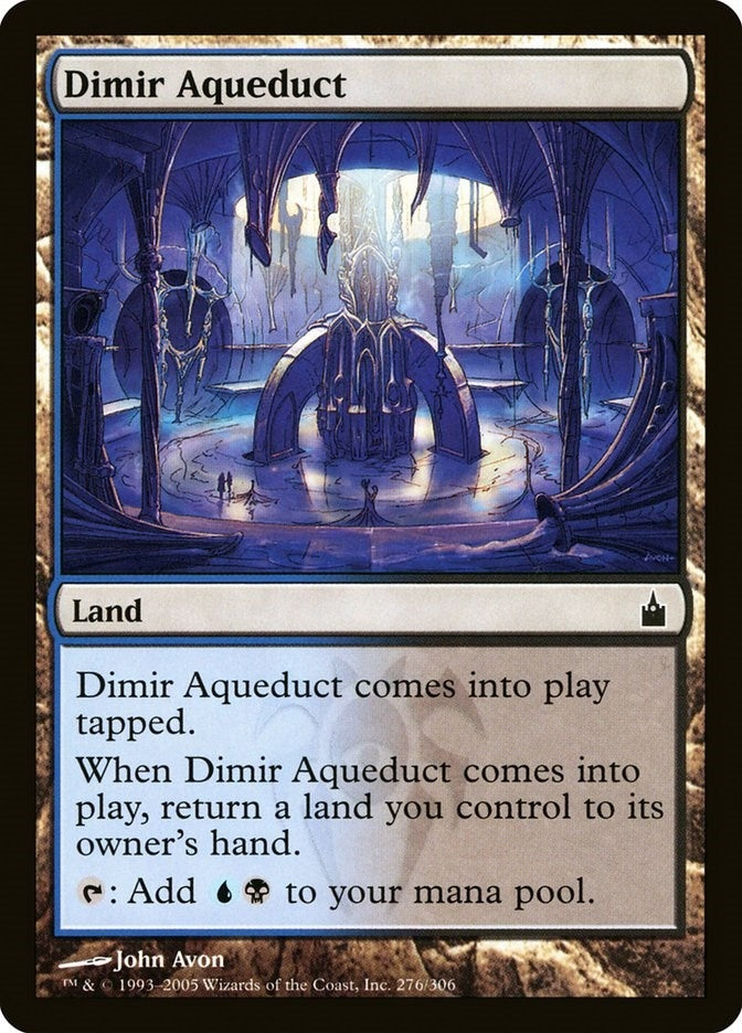 Image for Dimir Aqueduct (Ravnica: City of Guilds) (276) - Magic: The Gathering
