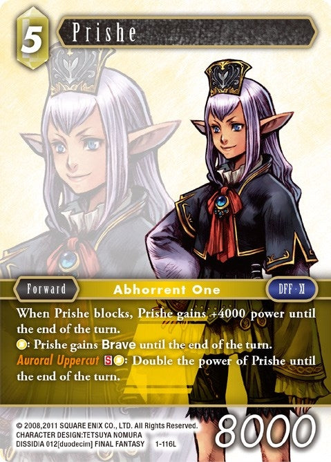 Image for Prishe (Opus I) (1-116L) - Final Fantasy TCG