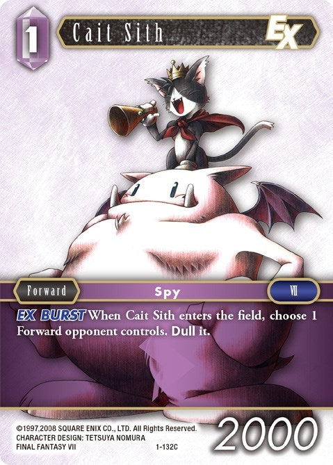 Image for Cait Sith EX (Opus I) (1-132C) - Final Fantasy TCG
