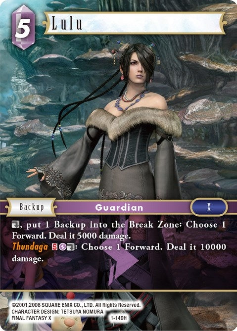 Image for Lulu (Hero) (Opus I) (1-149H) - Final Fantasy TCG