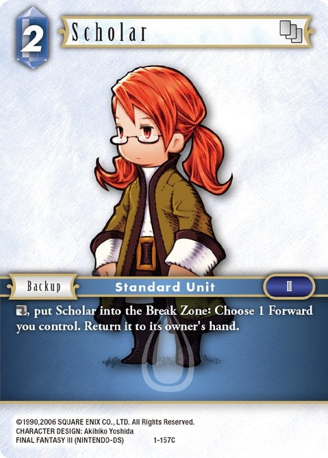 Image for Scholar (Refia) (Opus I) (1-157C) - Final Fantasy TCG