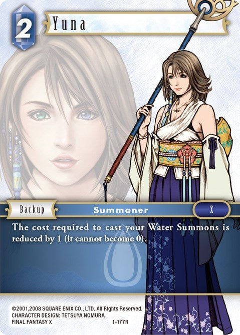 Image for Yuna (Opus I) (1-177R) - Final Fantasy TCG