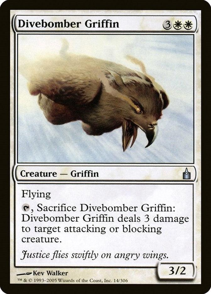 Image for Divebomber Griffin (Ravnica: City of Guilds) (14) - Magic: The Gathering