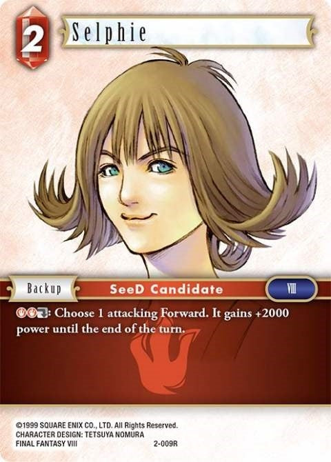 Image for Selphie (Opus II) (2-009R) - Final Fantasy TCG