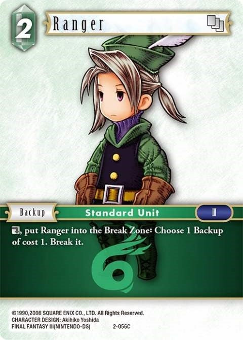Image for Ranger (Luneth) (Opus II) (2-056C) - Final Fantasy TCG