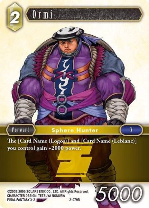 Image for Ormi (Opus II) (2-079R) - Final Fantasy TCG