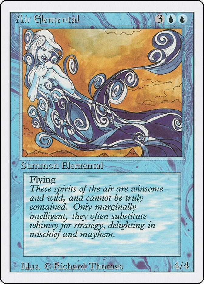 Image for Air Elemental (Revised Edition) - Magic: The Gathering