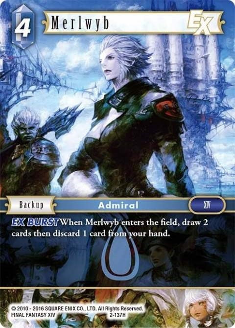 Image for Merlwyb EX (Opus II) (2-137H) - Final Fantasy TCG