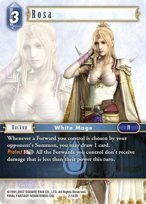 Image for Rosa (Rare) (Opus II) (2-143R) - Final Fantasy TCG