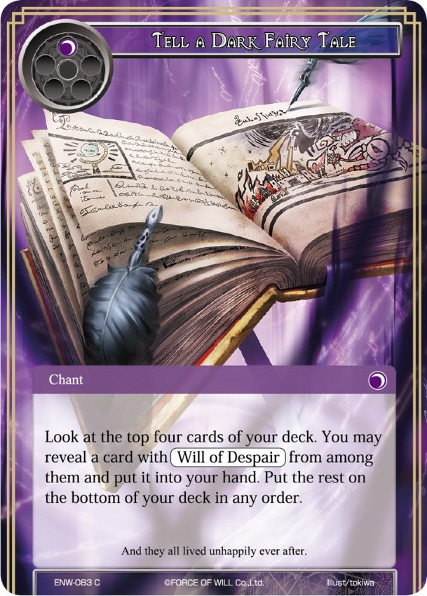 Image for Tell A Dark Fairy Tale (Echoes of the New World) (ENW-083) - Force of Will