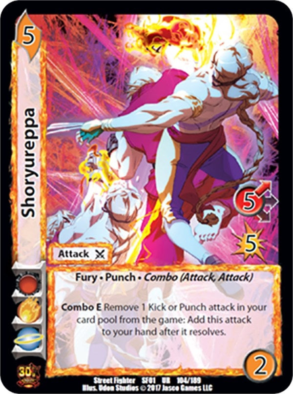 Image for Shoryureppa (Street Fighter CCG) (104) - UniVersus