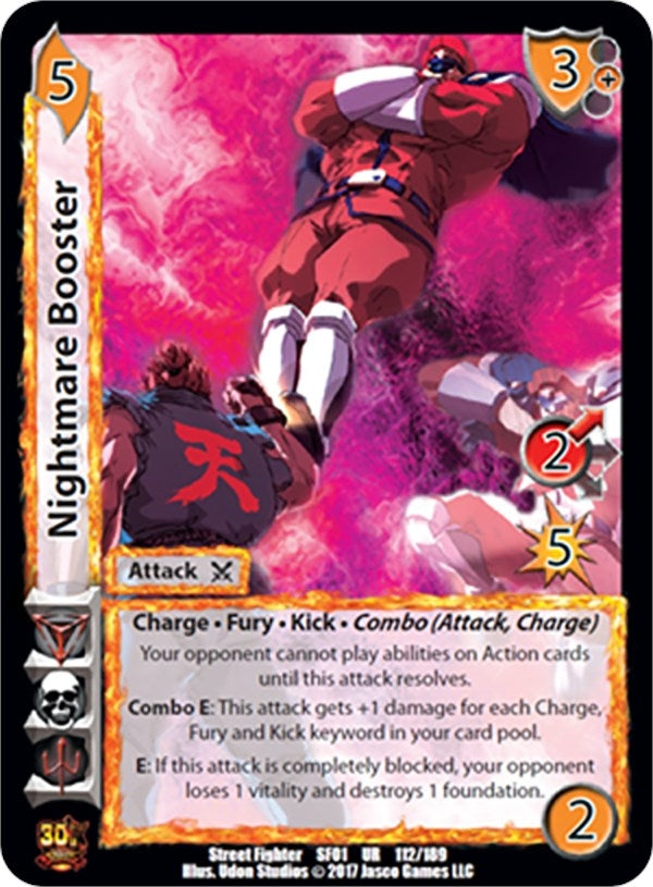 Image for Nightmare Booster (Street Fighter CCG) (112) - UniVersus