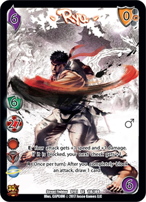 Image for Ryu (Street Fighter CCG) (118) - UniVersus
