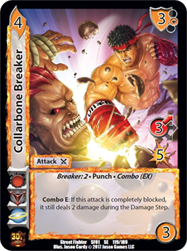 Image for Collarbone Breaker (Street Fighter CCG) (119) - UniVersus