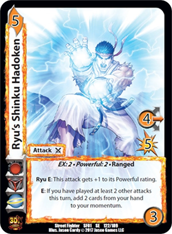 Image for Ryu's Shinku Hadoken (Street Fighter CCG) (122) - UniVersus