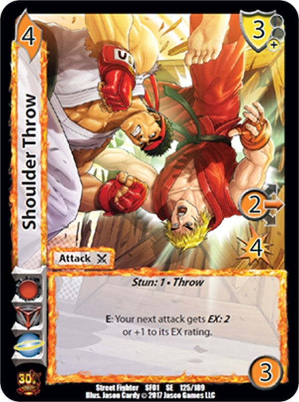 Image for Shoulder Throw (Street Fighter CCG) (125) - UniVersus