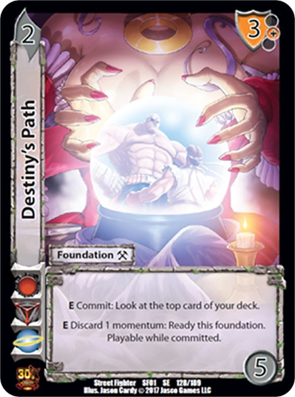 Image for Destiny's Path (Street Fighter CCG) (128) - UniVersus