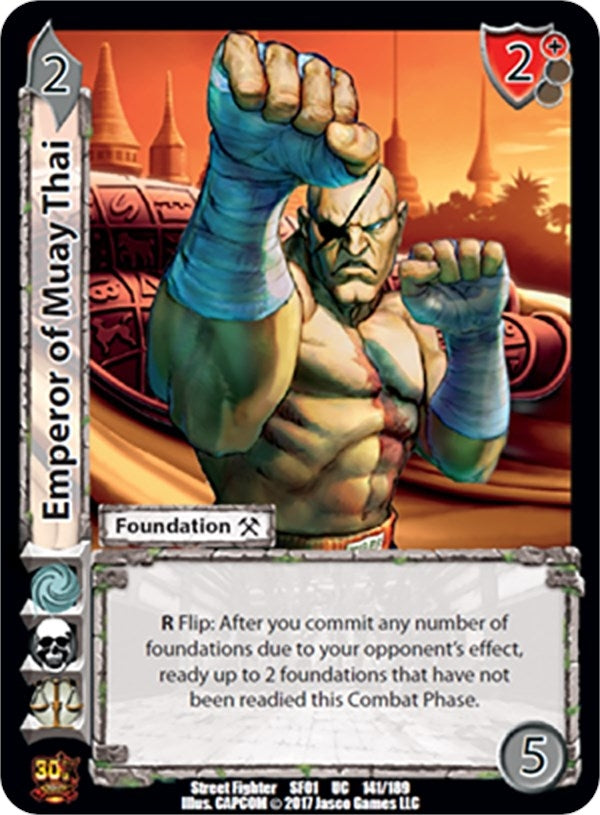 Image for Emperor of Muay Thai (Street Fighter CCG) (141) - UniVersus