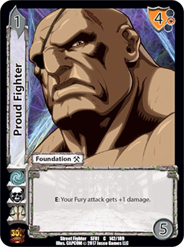 Image for Proud Fighter (Street Fighter CCG) (142) - UniVersus
