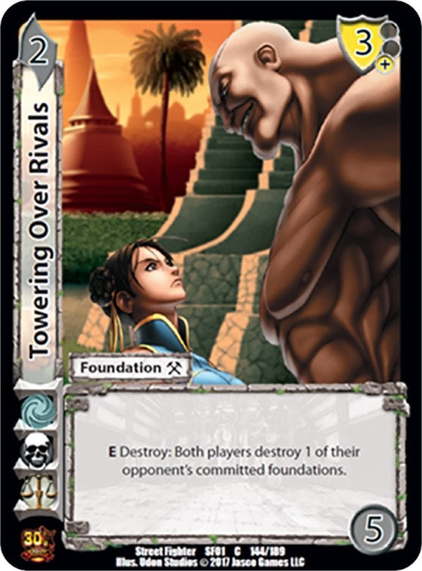Image for Towering Over Rivals (Street Fighter CCG) (144) - UniVersus