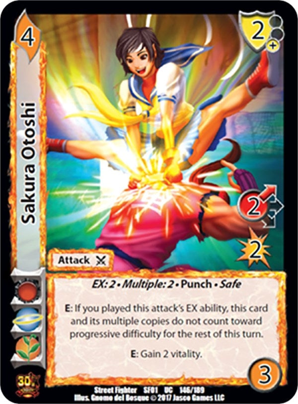 Image for Sakura Otoshi (Street Fighter CCG) (146) - UniVersus