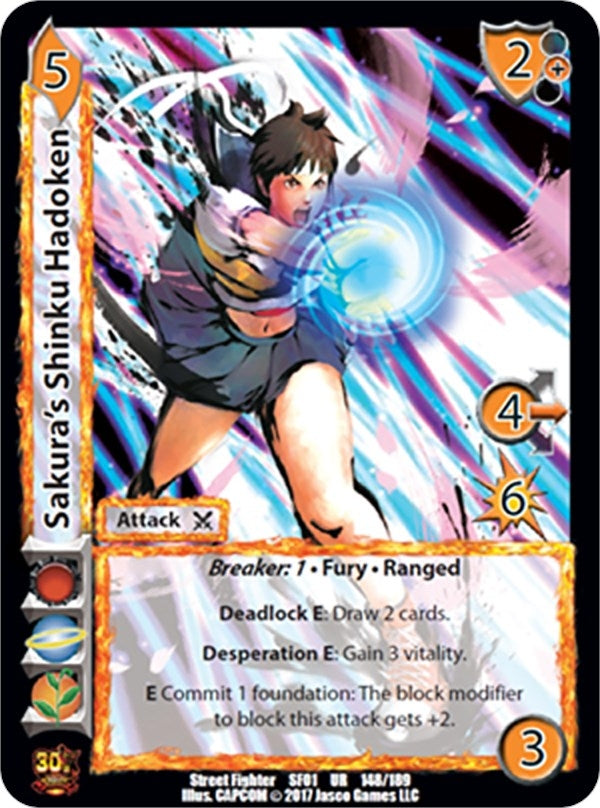 Image for Sakura's Shinku Hadoken (Street Fighter CCG) (148) - UniVersus