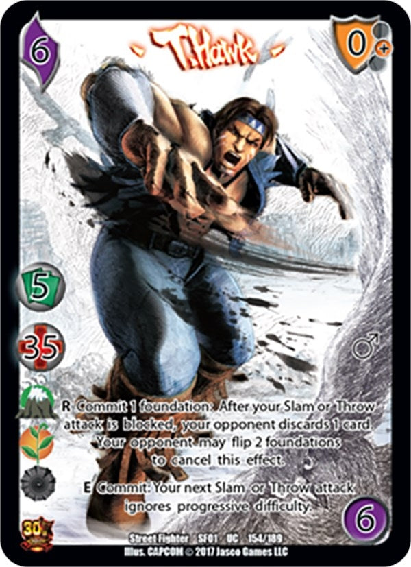 Image for T. Hawk (Street Fighter CCG) (154) - UniVersus
