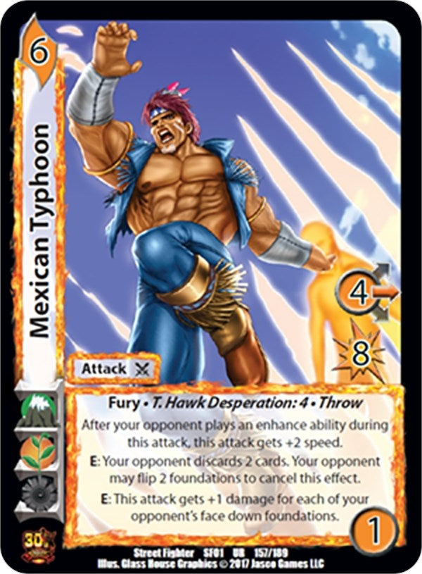Image for Mexican Typhoon (Street Fighter CCG) (157) - UniVersus