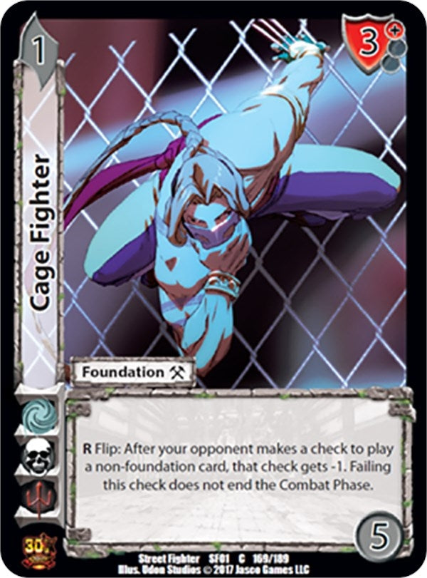 Image for Cage Fighter (Street Fighter CCG) (169) - UniVersus