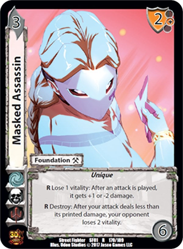 Image for Masked Assassin (Street Fighter CCG) (170) - UniVersus