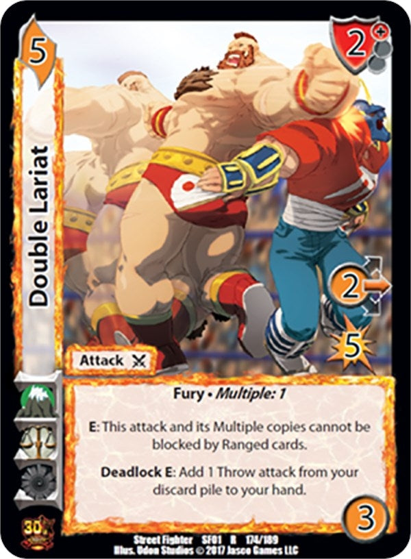 Image for Double Lariat (Street Fighter CCG) (174) - UniVersus