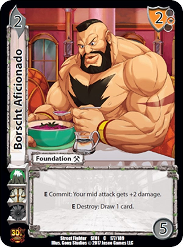 Image for Borscht Aficionado (Street Fighter CCG) (177) - UniVersus